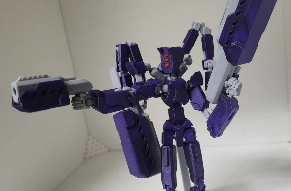 Phụ kiện súng cầm tay Hand Cannon cực ngầu cho mô hình robot mini - Image 2