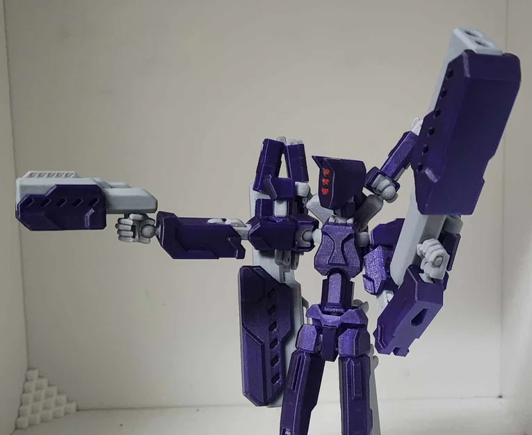 Phụ kiện súng cầm tay Hand Cannon cực ngầu cho mô hình robot mini - Image 3