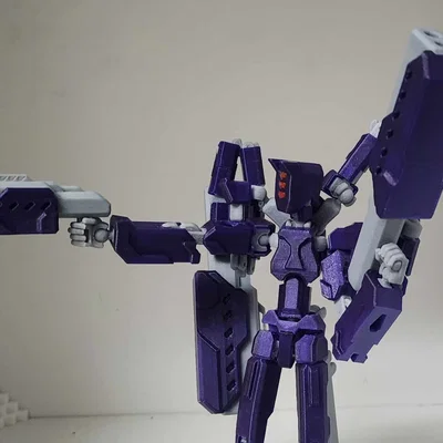 Phụ kiện súng cầm tay Hand Cannon cực ngầu cho mô hình robot mini