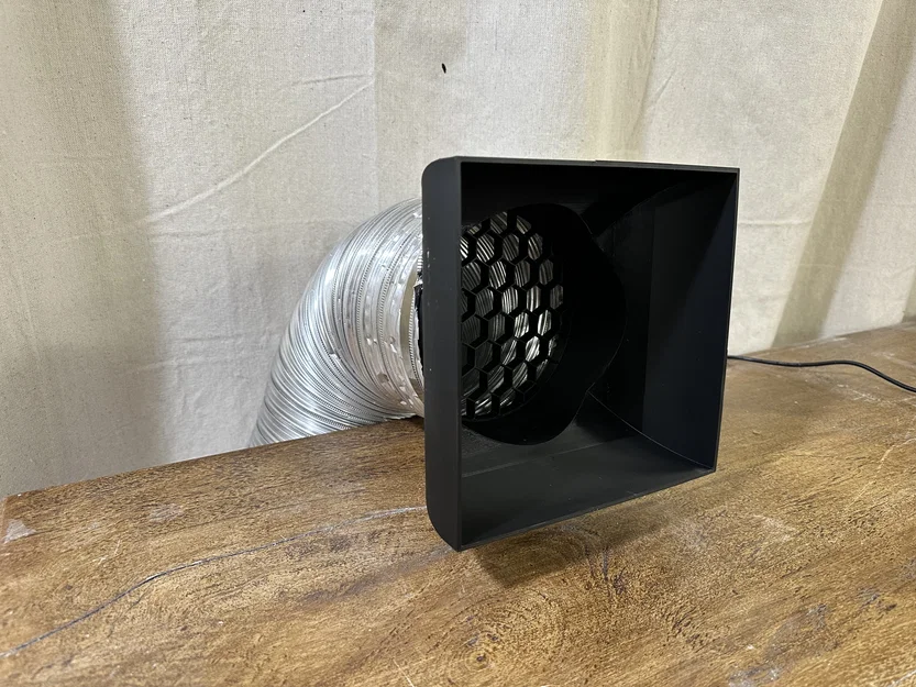 Đầu hút khí thải 6 inch cho máy cắt fiber laser (Thiết kế thông minh) - Image 3
