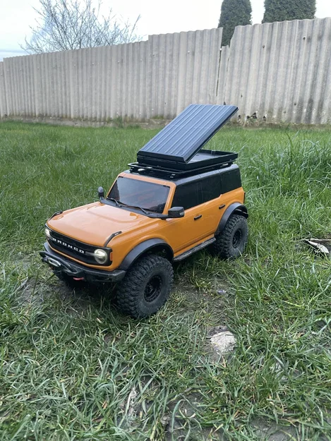Lều nóc tam giác RC tỉ lệ 1:10 (triangular roof tent) - Image 2