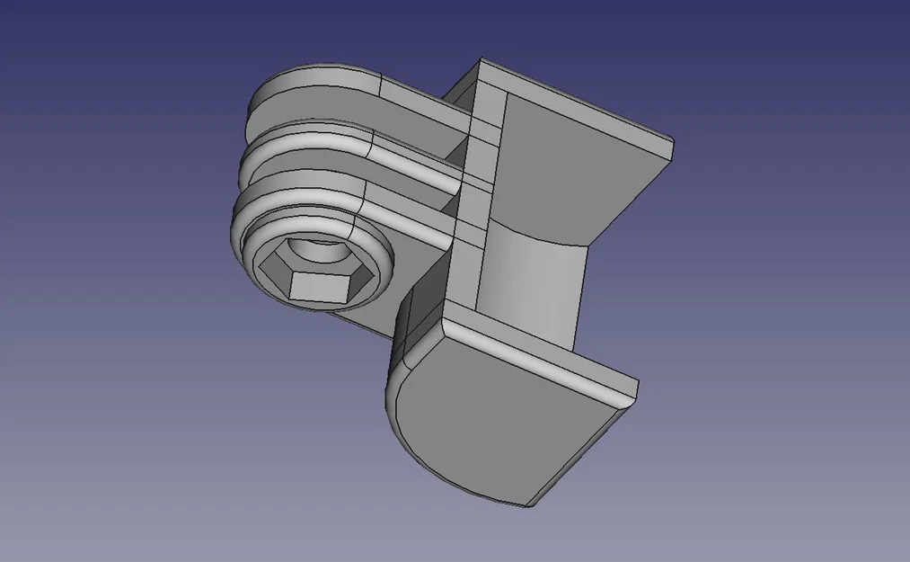 Ngàm gắn camera GoPro/ESP32 cho Ender 3 V3 SE - Image 2
