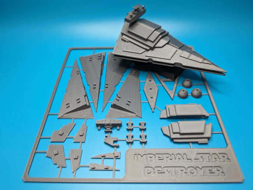 Kit Card Imperial Star Destroyer - Star Wars - Image 1