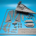Kit Card Imperial Star Destroyer - Star Wars - Thumbnail 1