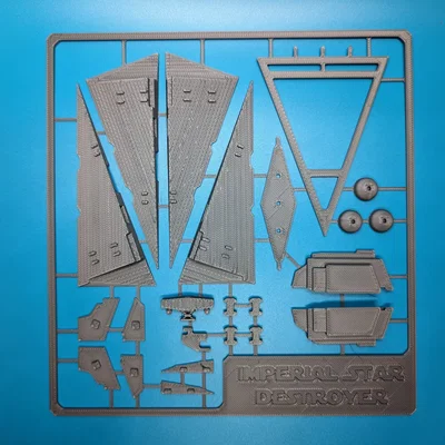 Kit Card Imperial Star Destroyer - Star Wars