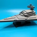 Kit Card Imperial Star Destroyer - Star Wars - Thumbnail 4