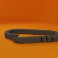 Móc khóa Carabiner V3 in 3D tiện dụng, bền bỉ - Thumbnail 2