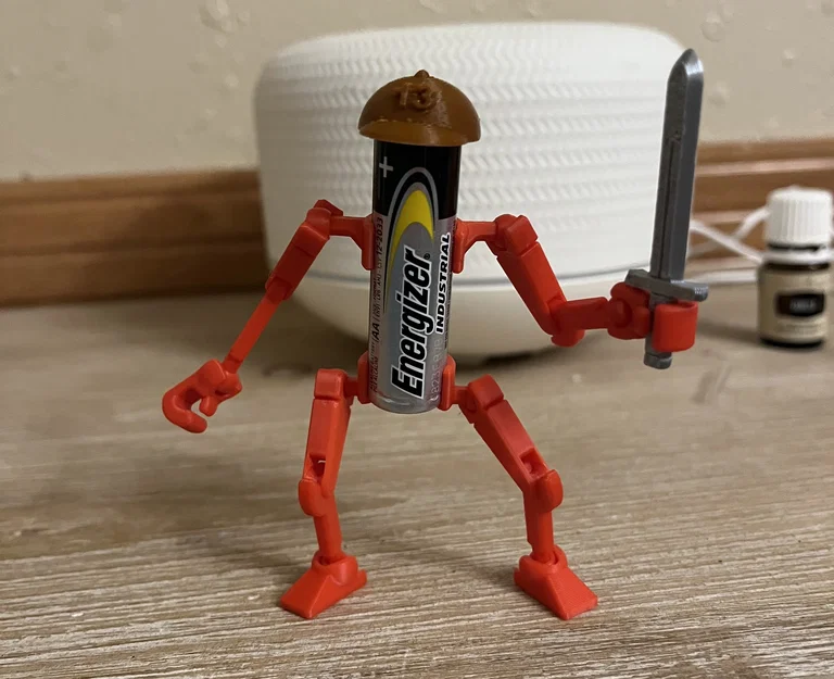 Mũ Bảo Hộ Cho Pin Battery Buddy Hat - Mô Hình In 3D Vui Nhộn - Image 1