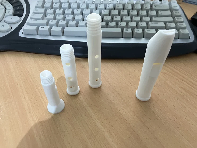 Sáo Recorder In 3D Với Thiết Kế Khớp Ren Vặn Chắc Chắn - Image 1