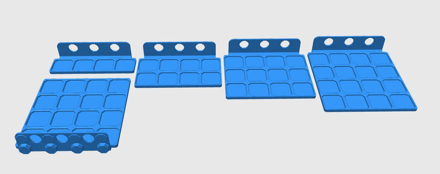Kệ Multigrid cho hệ lưu trữ Multiboard (Multigrid Shelves) - Image 1