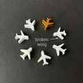 Token máy bay Sky Team (Sky Team airplane token) - Thumbnail 1