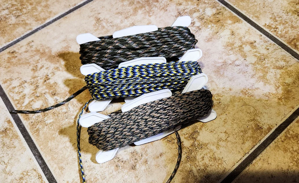 Dụng cụ cuốn dây Paracord, dây điện 3D tiện lợi - Image 2