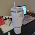 Nắp đậy ống hút chống bụi cho bình Stanley 40oz (File 3D in) - Thumbnail 2