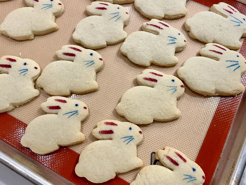 Khuôn cắt bánh quy Easter: Thỏ và Cà Rốt - Image 2