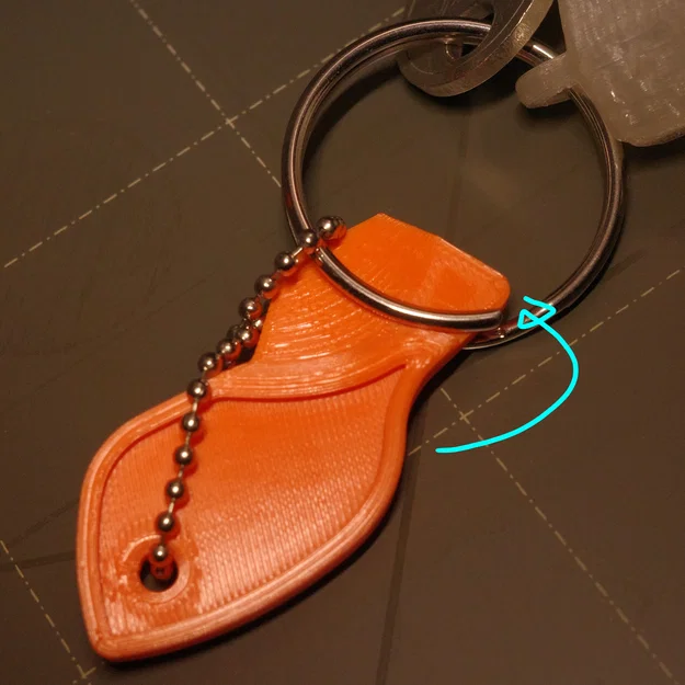 FinKey - Dụng cụ mở vòng chìa khóa split ring - Image 5