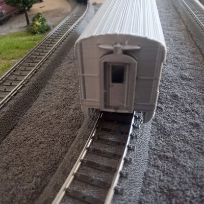 Toa hành lý Streamliner Amtrak cho tỉ lệ H0