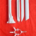 Mô hình kiếm xếp (Collapsible Sword) từ game Dishonored 3D - Thumbnail 2