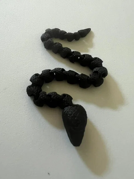 Mô hình rắn khớp nối linh hoạt (Articulated Snake) in 3D siêu chất - Image 1