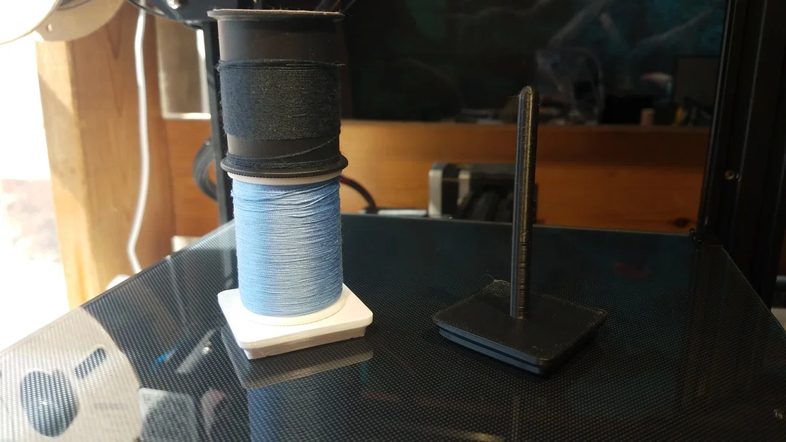 Gridfinity - Giá giữ cuộn chỉ & suốt chỉ (Bobbin) (KHÔNG cần Supports) - Image 4