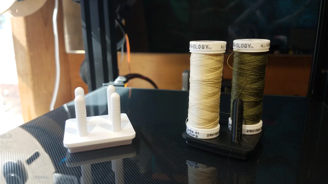 Gridfinity - Giá giữ cuộn chỉ & suốt chỉ (Bobbin) (KHÔNG cần Supports) - Image 6