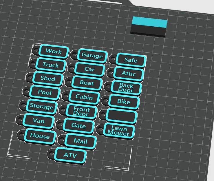 Key Tags - Customizable (Thẻ tag chìa khóa tùy biến) - Image 1