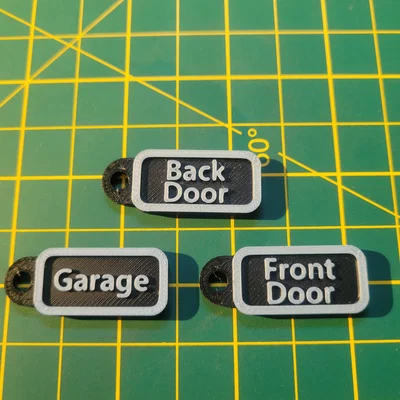 Key Tags - Customizable (Thẻ tag chìa khóa tùy biến)