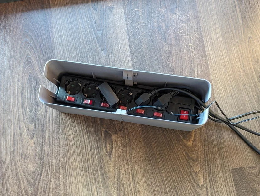 Hộp Quản Lý Dây Dạng Mỏng (Slim Cable Management Box) - Image 2