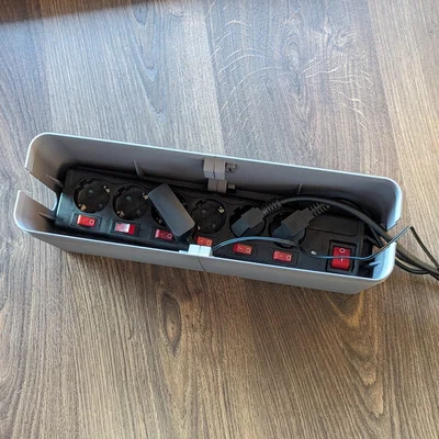 Hộp Quản Lý Dây Dạng Mỏng (Slim Cable Management Box)