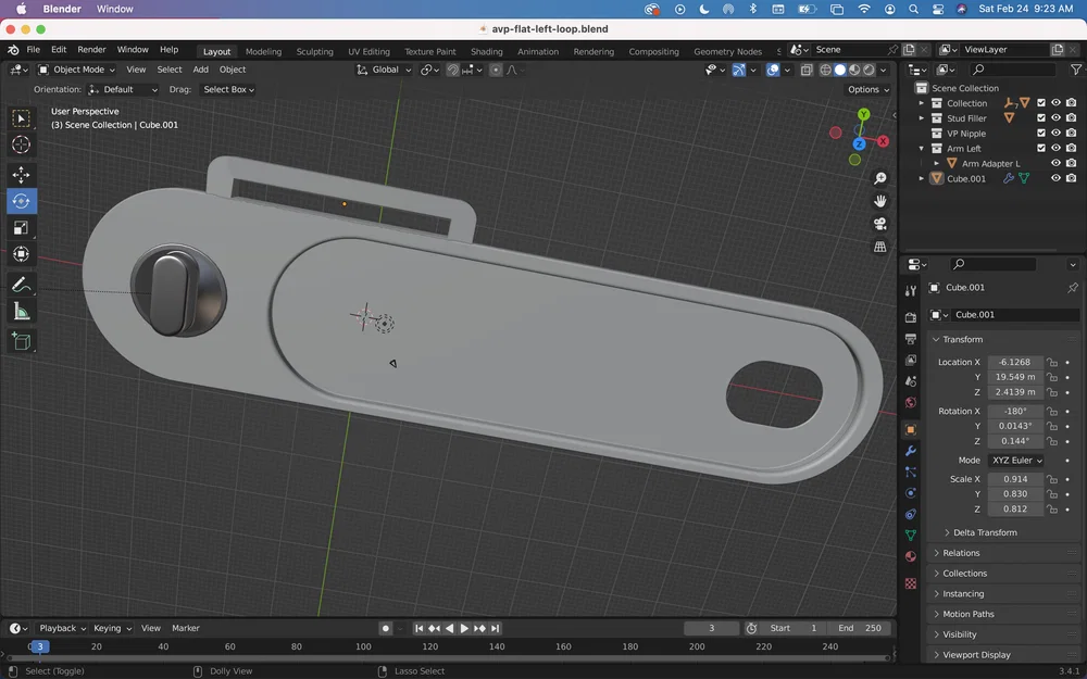 Apple Vision Pro - Adapter dây Solo Knit cho Meta Quest 3 (Top Strap v5.0) - Image 3