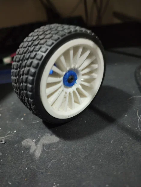 Bánh xe 1/10 RC Car Rally - Thiết kế nan hoa bền bỉ cho xe mô hình - Image 1