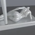 Giá cắm bút – Tượng phụ nữ nằm nghiêng (SFW 04) - Thumbnail 2