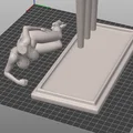 Giá cắm bút – Tượng phụ nữ nằm nghiêng (SFW 04) - Thumbnail 4