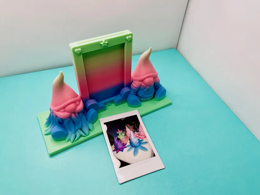 Khung ảnh Instax Mini hình chú lùn (Gnome) cực đáng yêu để bàn - Image 11