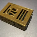 Vỏ Raspberry Pi 3B/4/5 kèm quạt tản nhiệt (snap-in fan) - Thumbnail 1