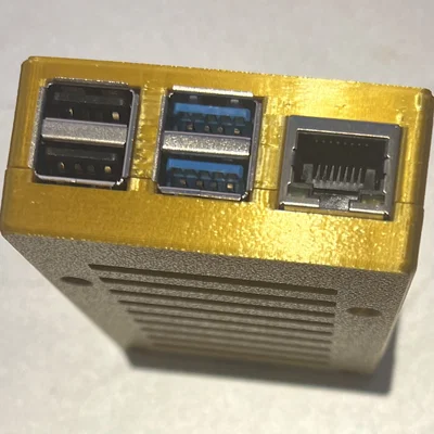 Vỏ Raspberry Pi 3B/4/5 kèm quạt tản nhiệt (snap-in fan)