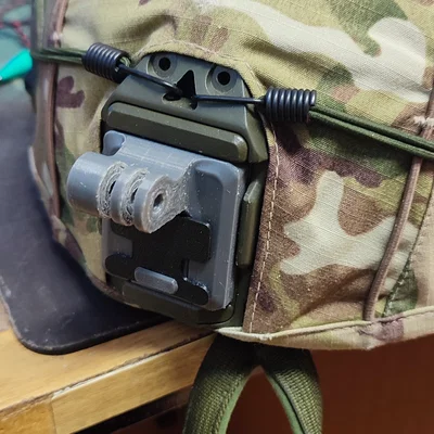 Ngàm gắn GoPro 9 cho mũ quân dụng chuẩn NVG