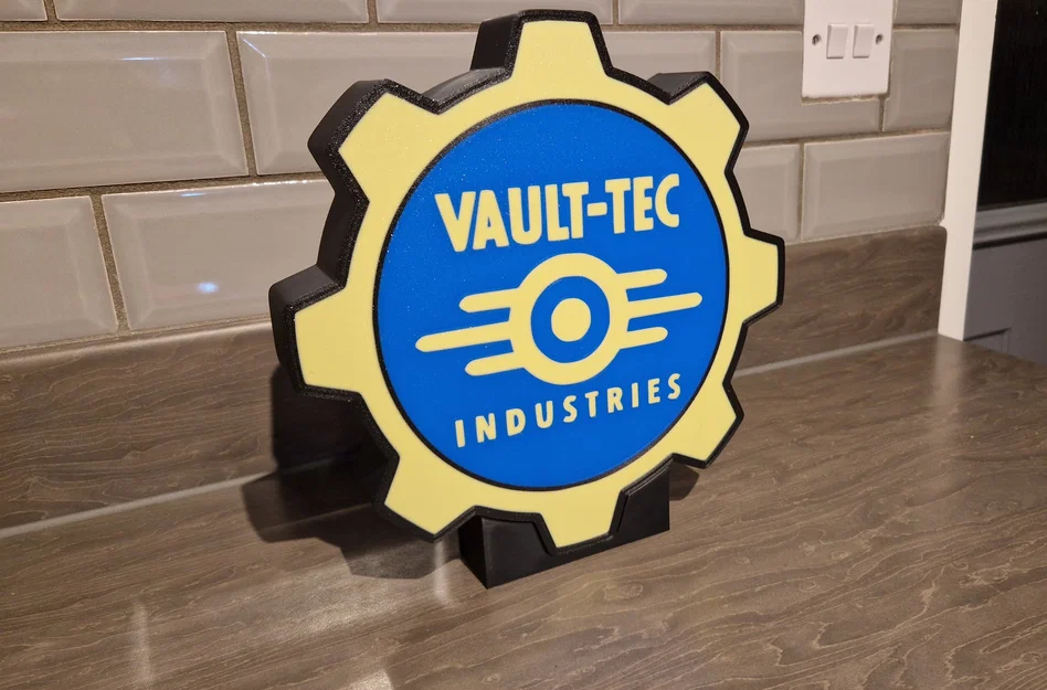 Hộp đèn Fallout Vault-Tec Industries - Image 1