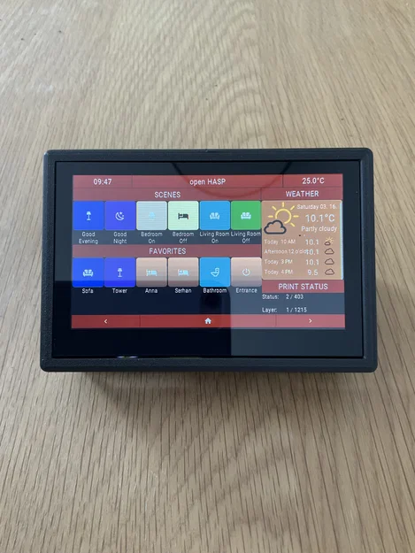Vỏ Waveshare ESP32-S3 Touch LCD & Chân Đế Nam Châm - Image 1