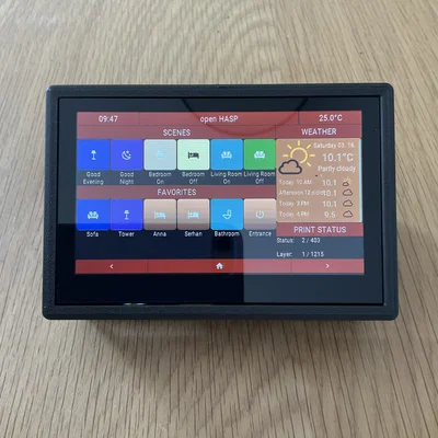 Vỏ Waveshare ESP32-S3 Touch LCD & Chân Đế Nam Châm
