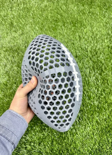 Bóng Bầu Dục Airless Print-in-Place (American Football) - Image 2