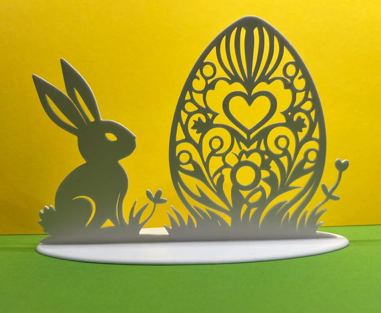 Osterhase mit Osterei (Thỏ Phục Sinh kèm trứng) - Image 1