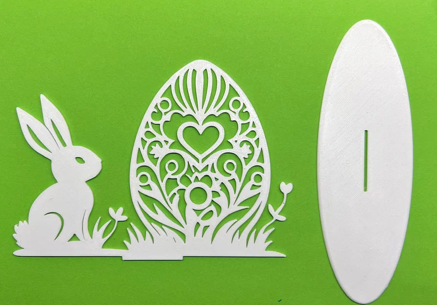 Osterhase mit Osterei (Thỏ Phục Sinh kèm trứng) - Image 2