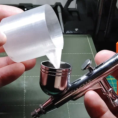 Cốc pha sơn cho Airbrush (Airbrush paint mixing container)