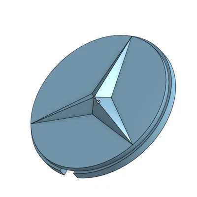 Logo vô lăng Mercedes (Mercedes steering wheel logo)