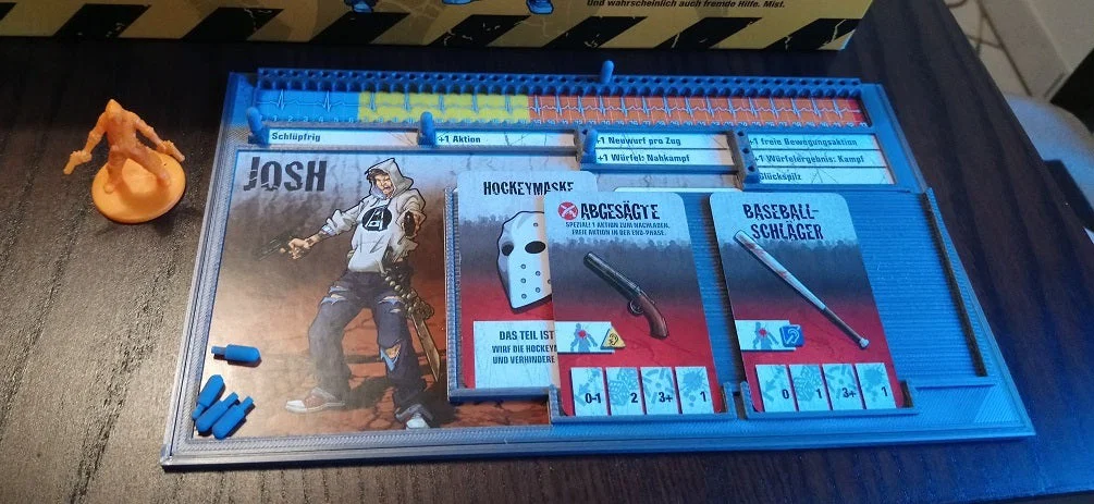 Bảng điều khiển nhân vật Zombicide V2 - Phụ kiện Board Game 3D - Image 1