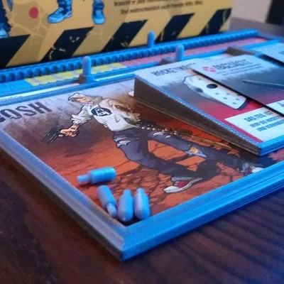 Bảng điều khiển nhân vật Zombicide V2 - Phụ kiện Board Game 3D