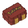 Hộp Đựng Thẻ Bài Pokemon Rugged Bền Đẹp - Tự In 3D Dễ Dàng - Thumbnail 1