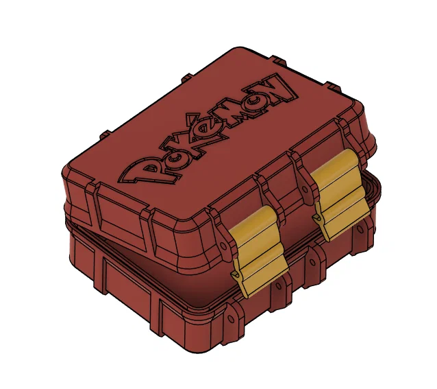 Hộp Đựng Thẻ Bài Pokemon Rugged Bền Đẹp - Tự In 3D Dễ Dàng - Image 2