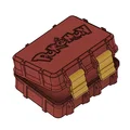 Hộp Đựng Thẻ Bài Pokemon Rugged Bền Đẹp - Tự In 3D Dễ Dàng - Thumbnail 2