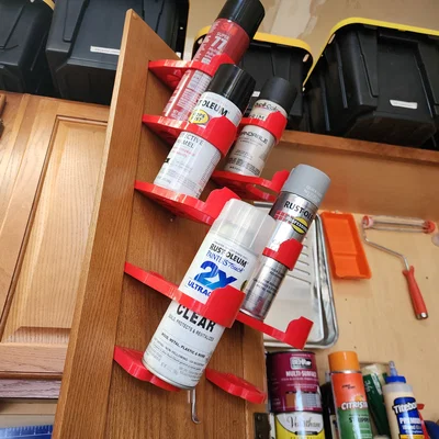 Giá treo bình sơn xịt (Spray Can Holder) 3D tiện lợi